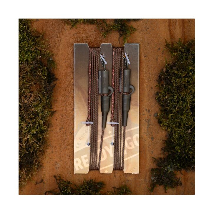 PB Products R2G Leadclip Stretch Attack Leader 90 Silt 2 Stück
