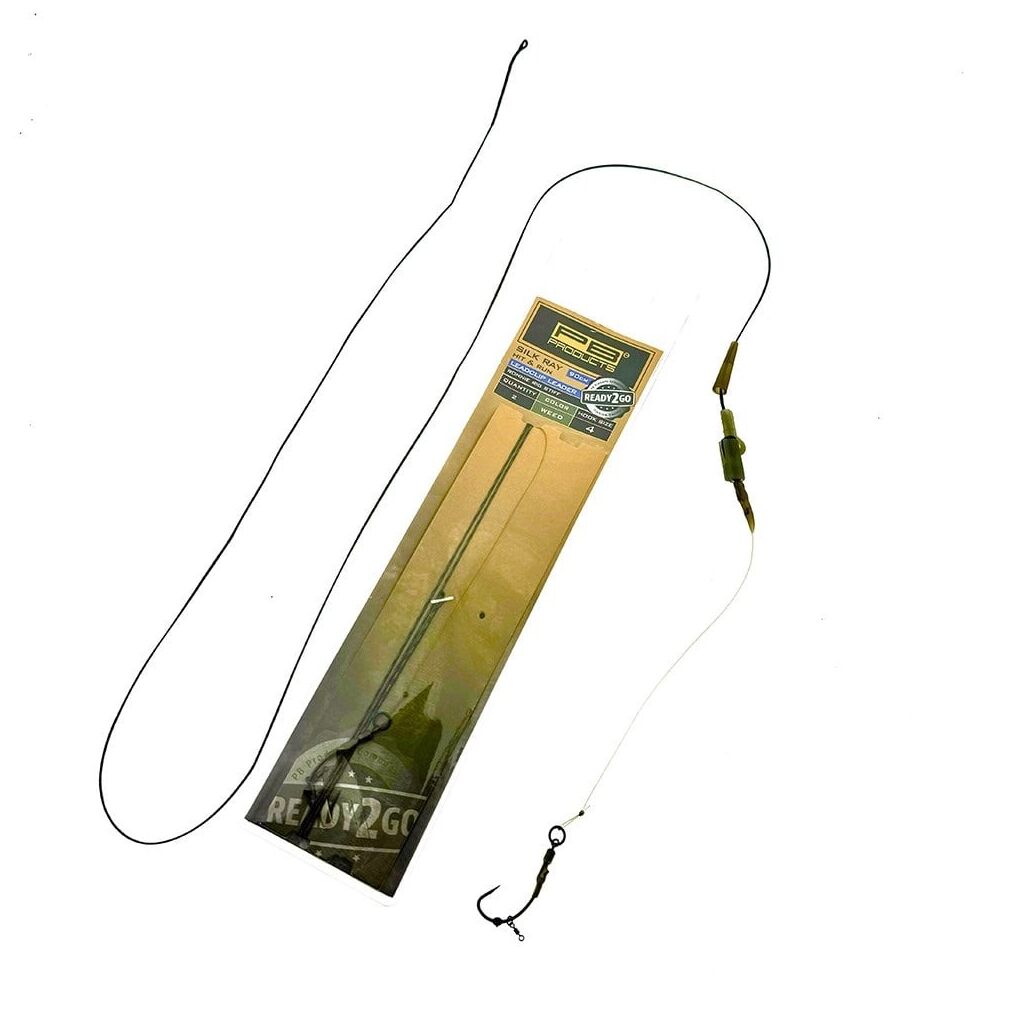 PB Products R2G Clip SR Leader/Ronnie Rig Stiff 2 Stück Weed