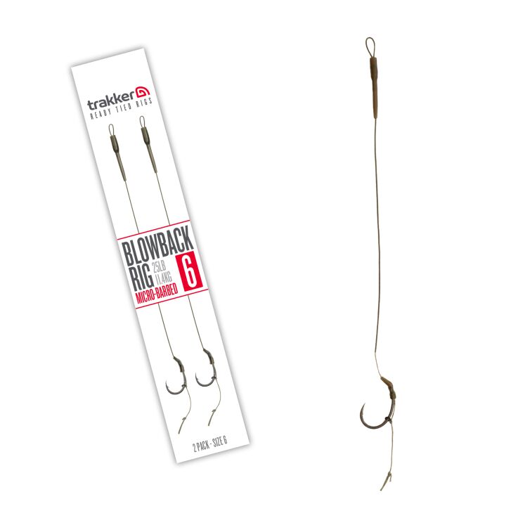 Trakker Blowback Rig 2 Pack Size 6 (Micro Barbed)