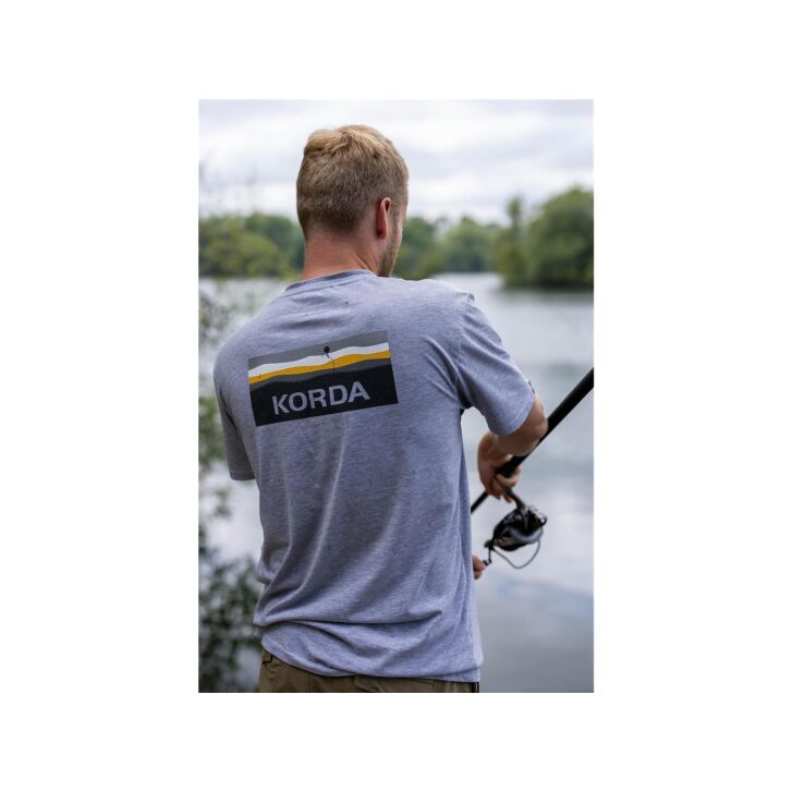 Korda Lakebed Tee Grey  L