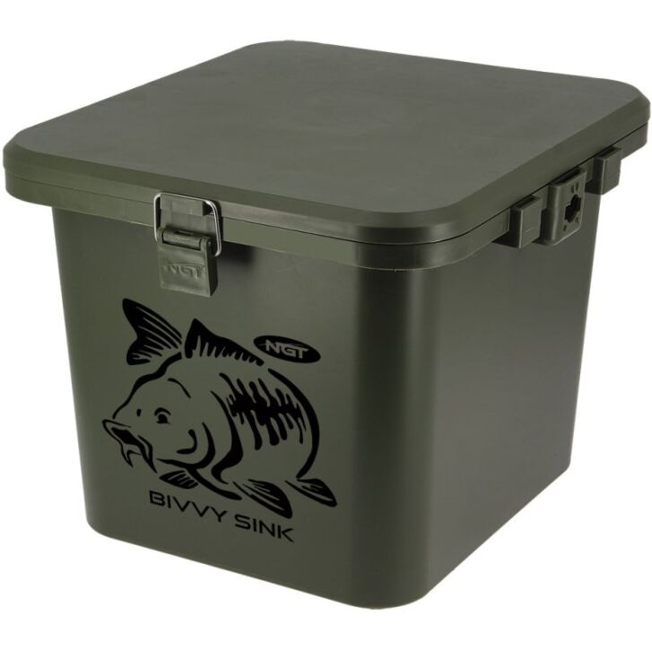 NGT Bivvy Sink Carpbrothers Bundle mit Auto Tap V2  (Wasserhahn)