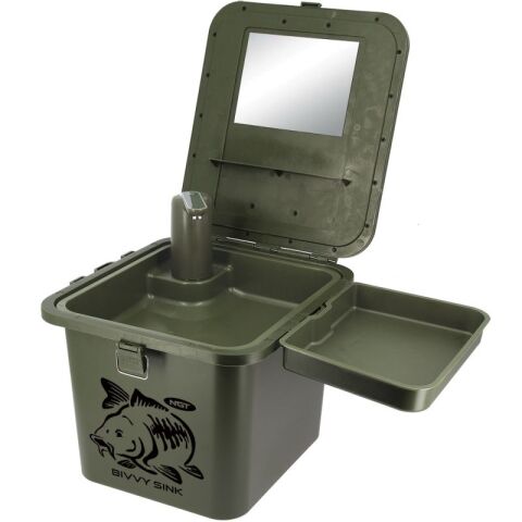NGT Bivvy Sink Carpbrothers Bundle mit Auto Tap V2...