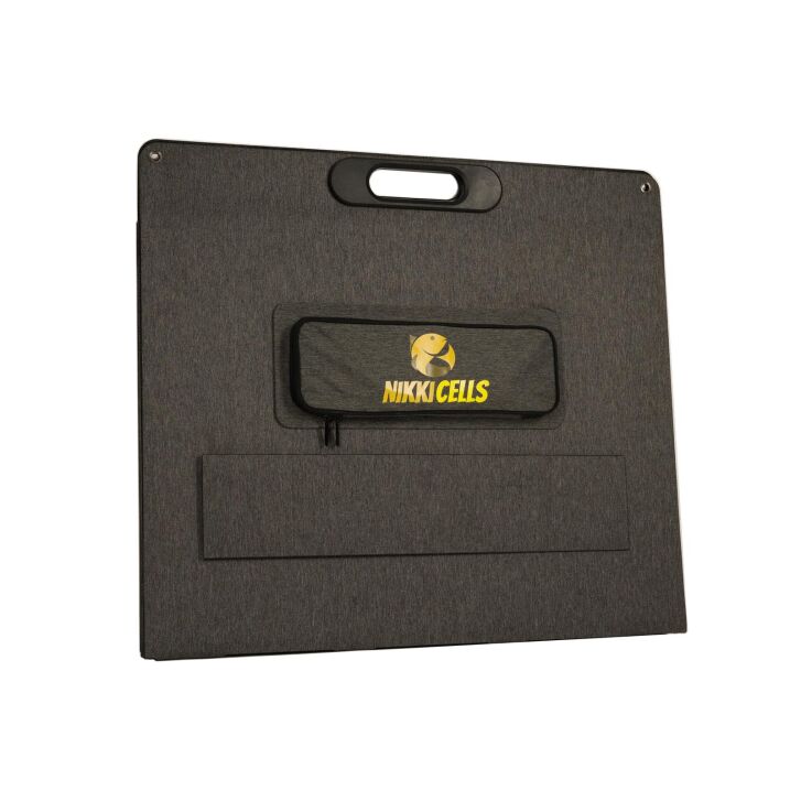 Nikkicells 300W faltbares Solarpanel inklusive Victron Smartsolar 100/20 Set für Nikkicells Batterie