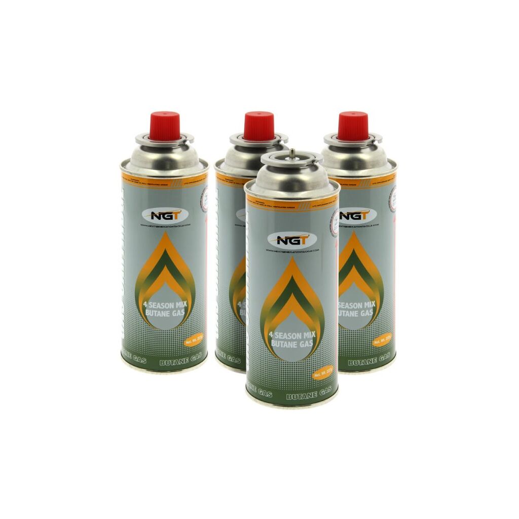 Gaskartuschen 227g mit Ventil - Butan - Season Pack mit 56 Kartuschen