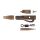 Fox Edges Camo Tubing Leadclip Kit 5pcs
