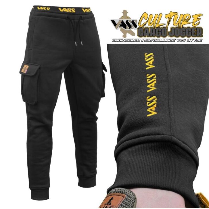 Vass Culture Fishing Cargo Jogger - Black Edition
