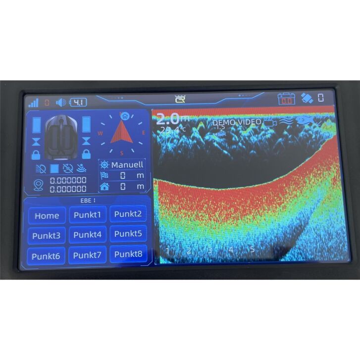 Carp Royal Falcon Pro mit elektrischer Futterschleuder und Kamera