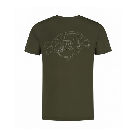 Korda One Liner Tee | Olive XXXXL