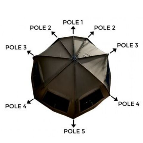 Trakker Tempest Bivvy 100 Pole 4