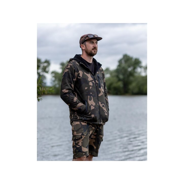 Fox Camo Full Zip Prem Sherpa 310 Hoodie 3XL