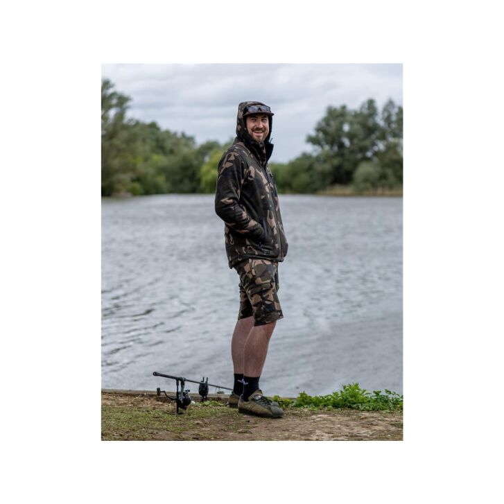Fox Camo Full Zip Prem Sherpa 310 Hoodie 3XL