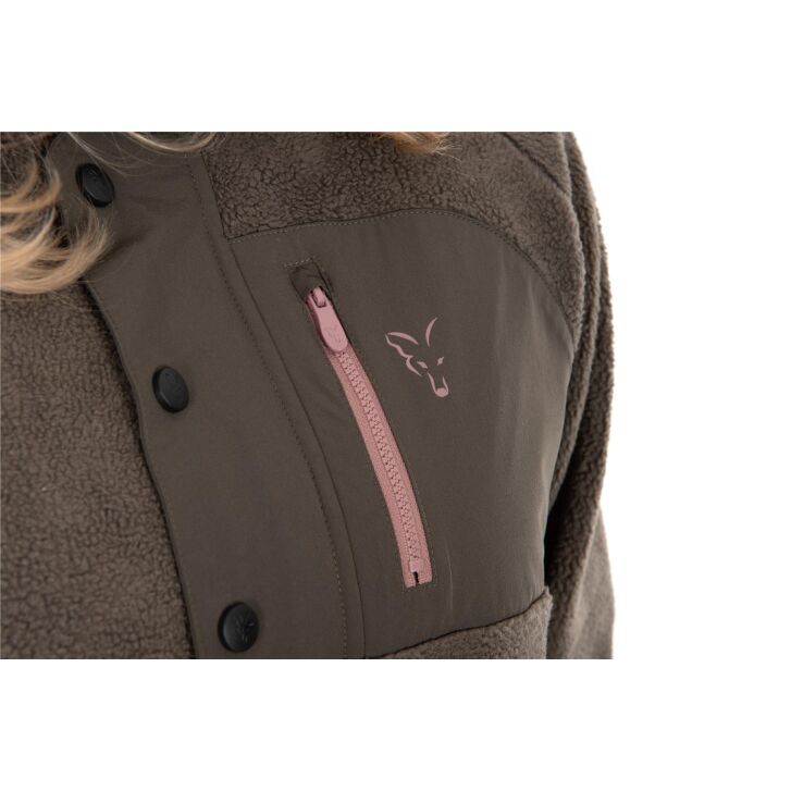 Fox Explorer Woman Fleece Hooded Jacket S 8-10