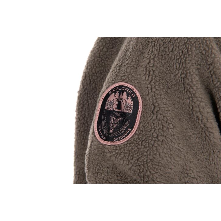 Fox Explorer Woman Fleece Hooded Jacket M 12-14