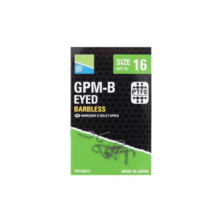 Preston Gpm-B Hooks - Eyed