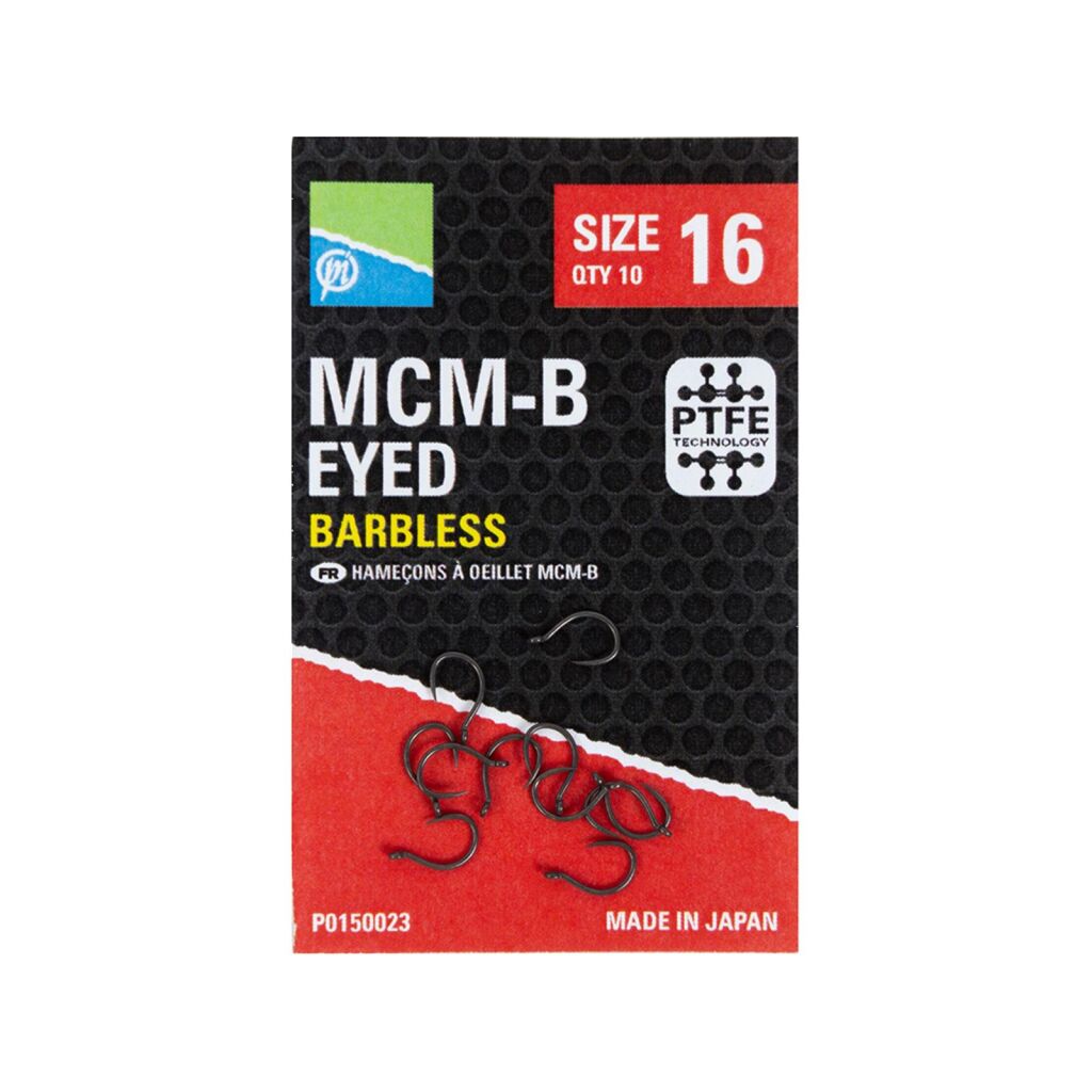 Preston Mcm-B Hooks - Size 16 - Eyed