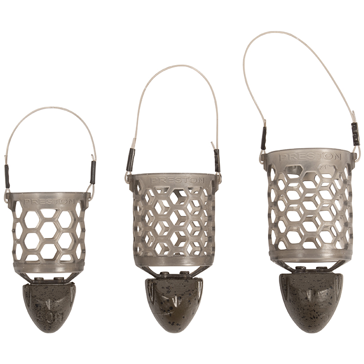 Preston Hexmesh Plastic Bullet Feeder - Large 30G