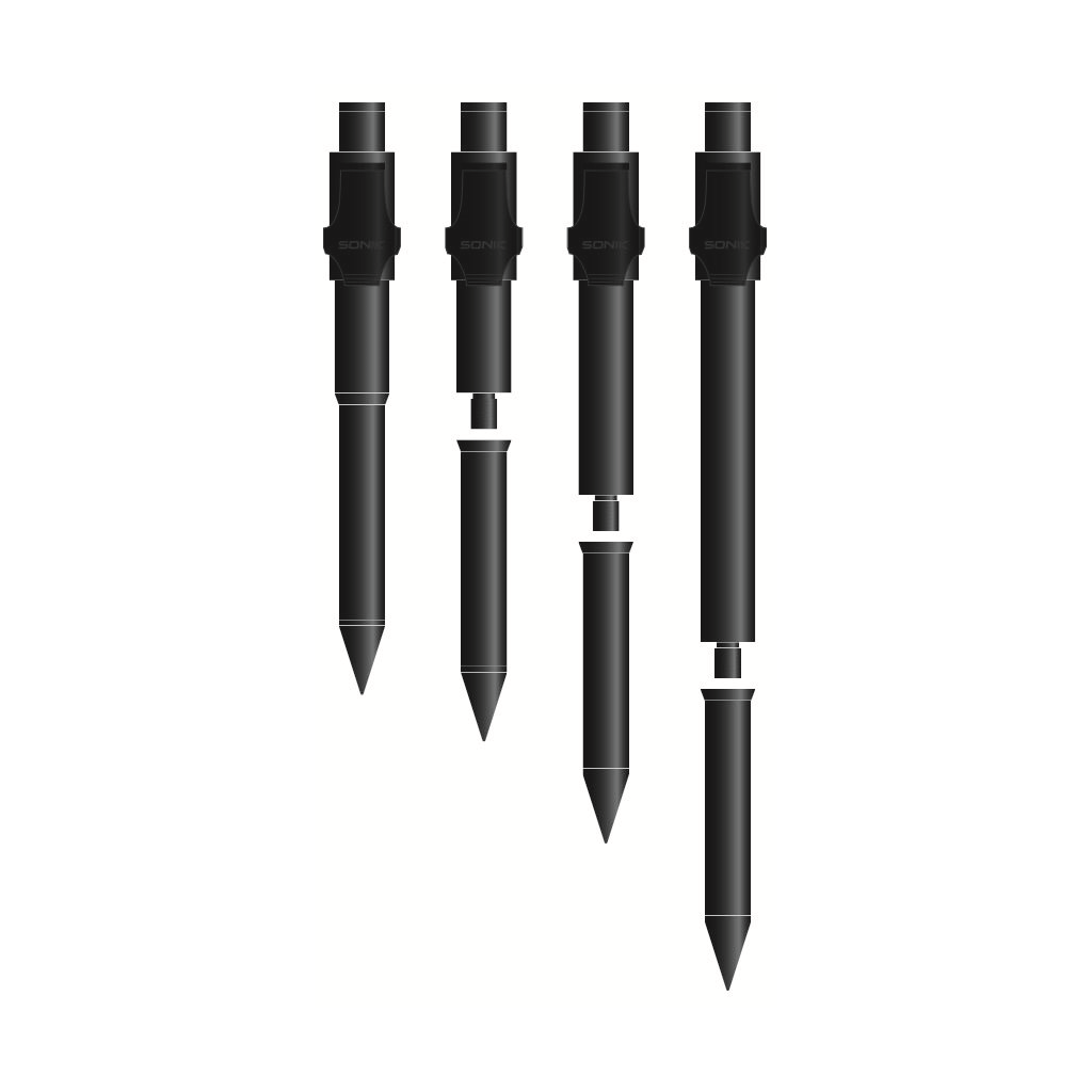 SONIK STANZ SPLIT STICK 8" (20.5cm) TWISTLOCK