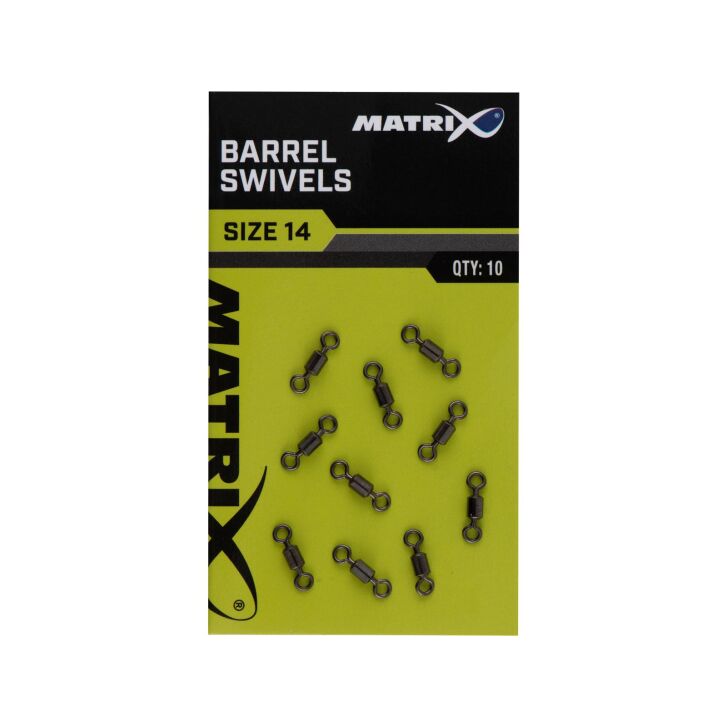 Matrix Barrel Swivels Size 14 10pcs