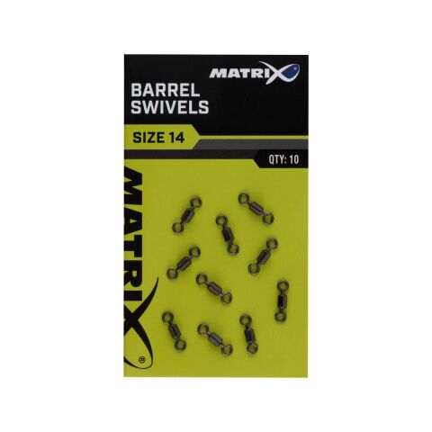 Matrix Barrel Swivels Size 14 10pcs