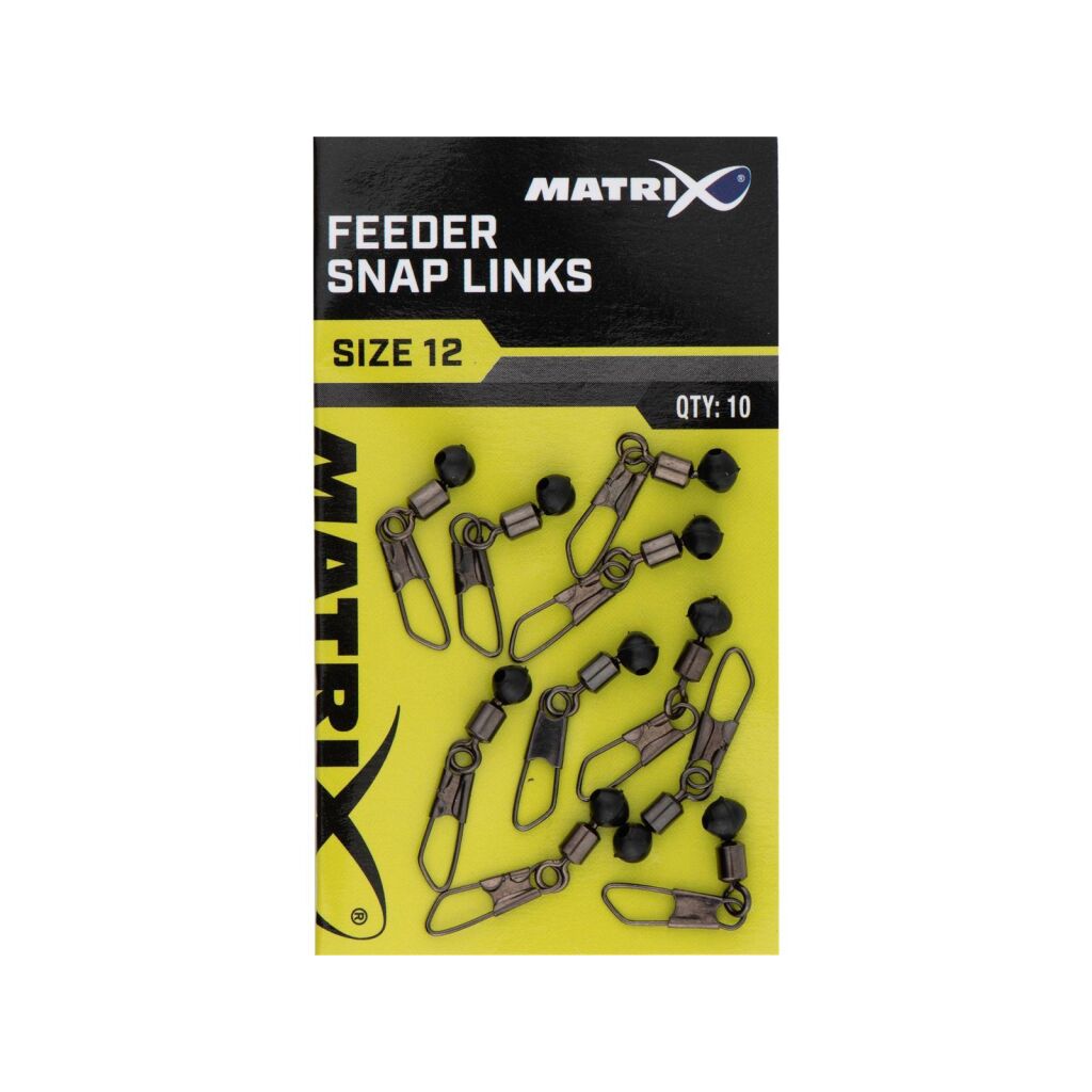 Matrix Feeder Snap Links Size 12 10pcs