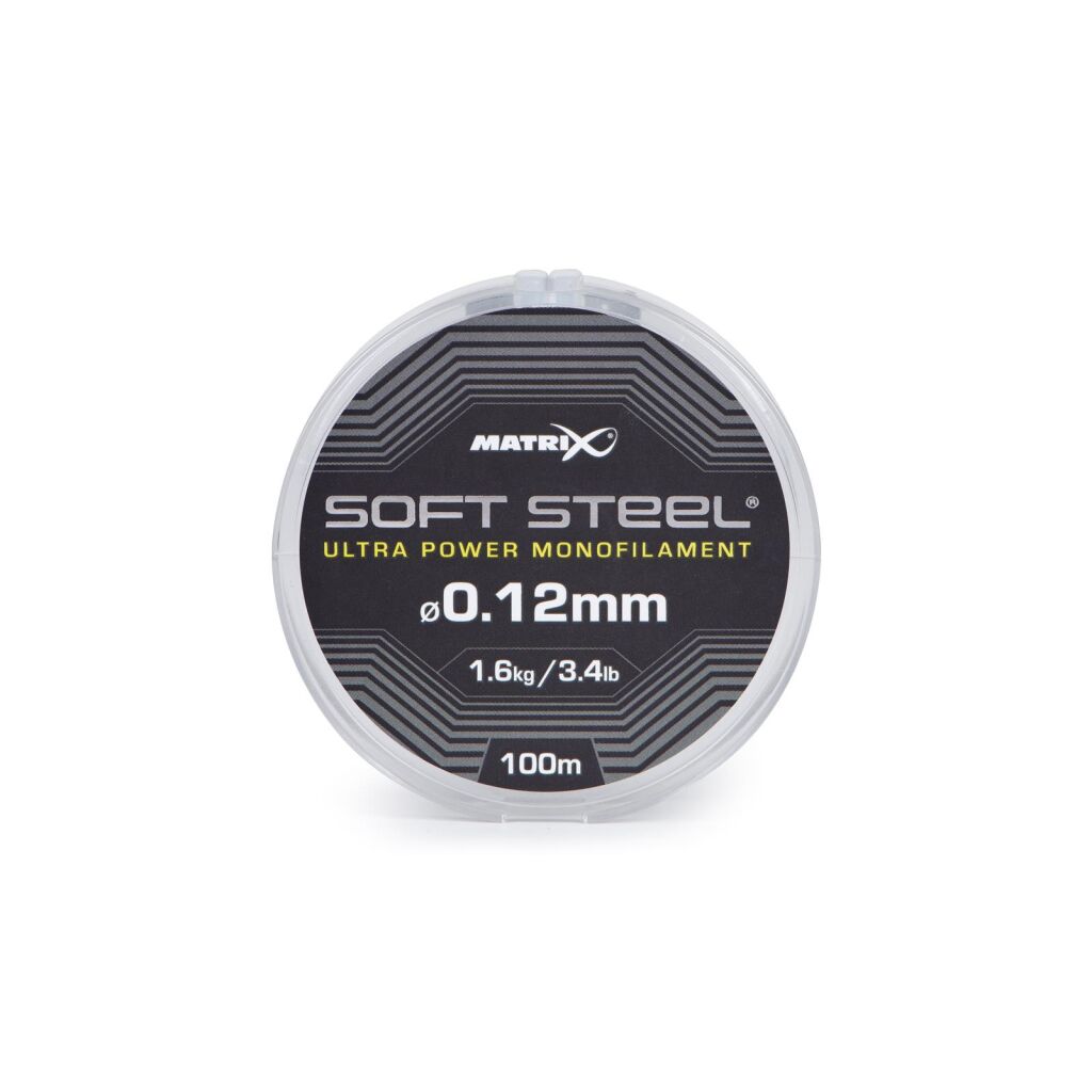 Matrix Soft Steel Ultra Power Monofilament 0.12mm 100m