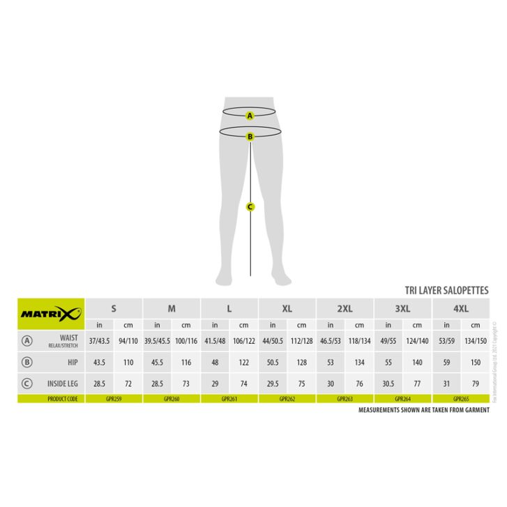 Matrix Tri-Layer Salopettes 30K M