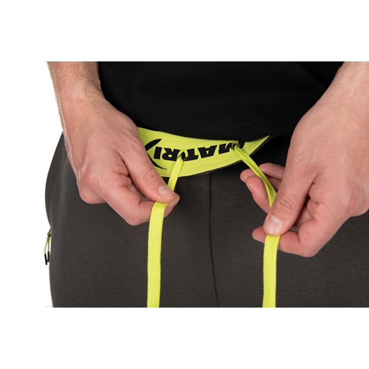 Matrix Jogger Shorts Grey Lime Black Edition S