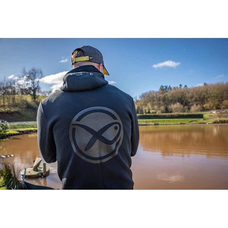 Matrix Black Stealth Zip Hoody