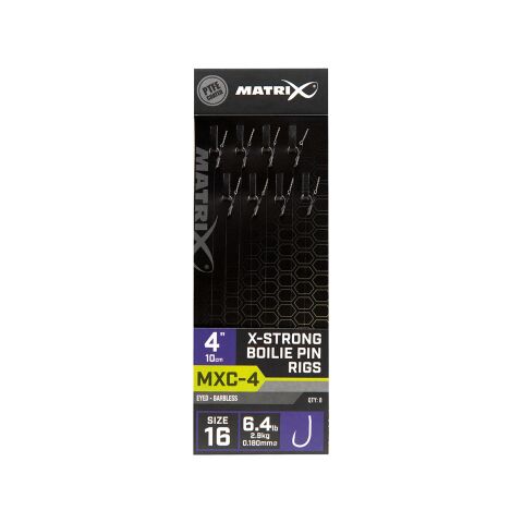 Matrix MXC-4 Size 16 Barbless / 0.18mm / 4" (10cm) /...