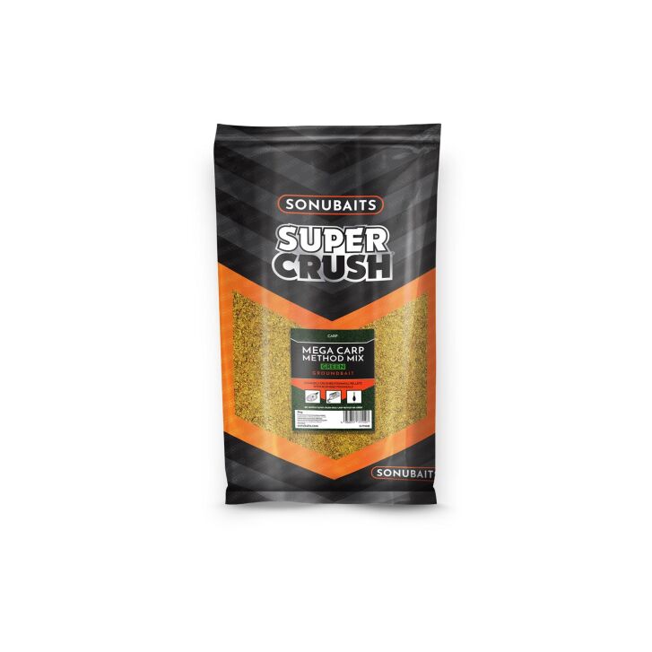 Sonubaits Supercrush Mega Carp Method Mix - Green