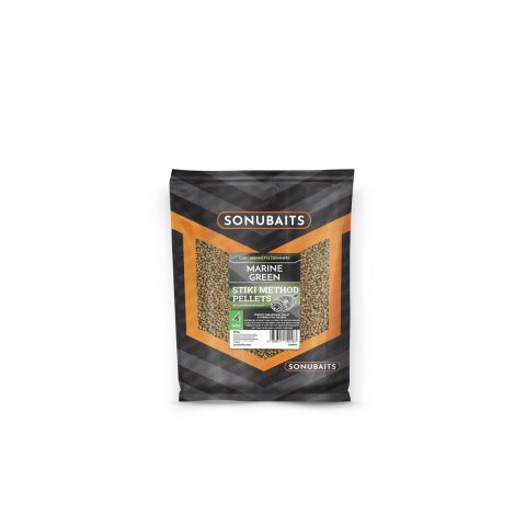 Sonubaits Marine Green STIKI Method Pellets 4MM