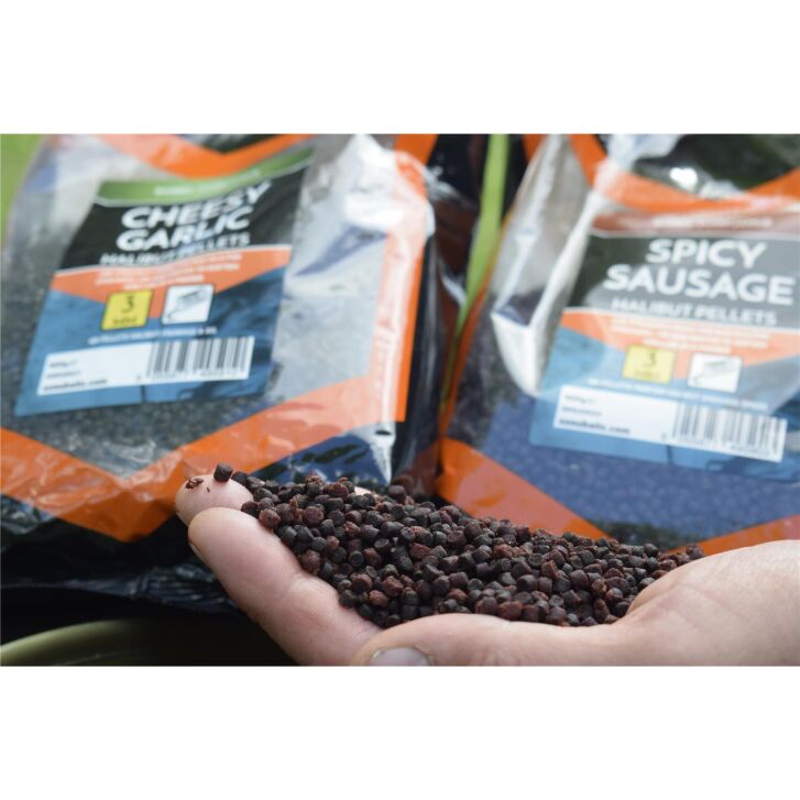 Sonubaits Cheesy GARLIC Halibut Pellets - 3MM