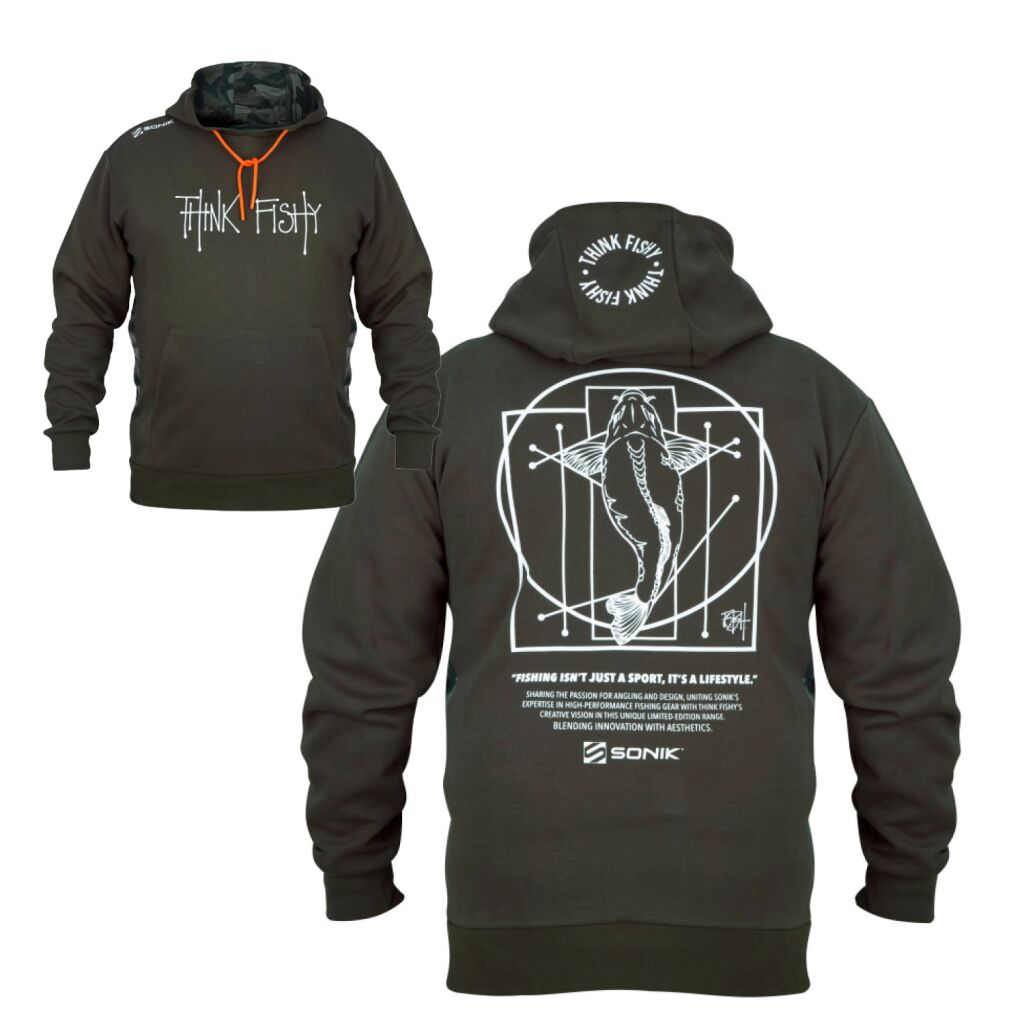 Sonik HOODY BY THINK FISHY ART