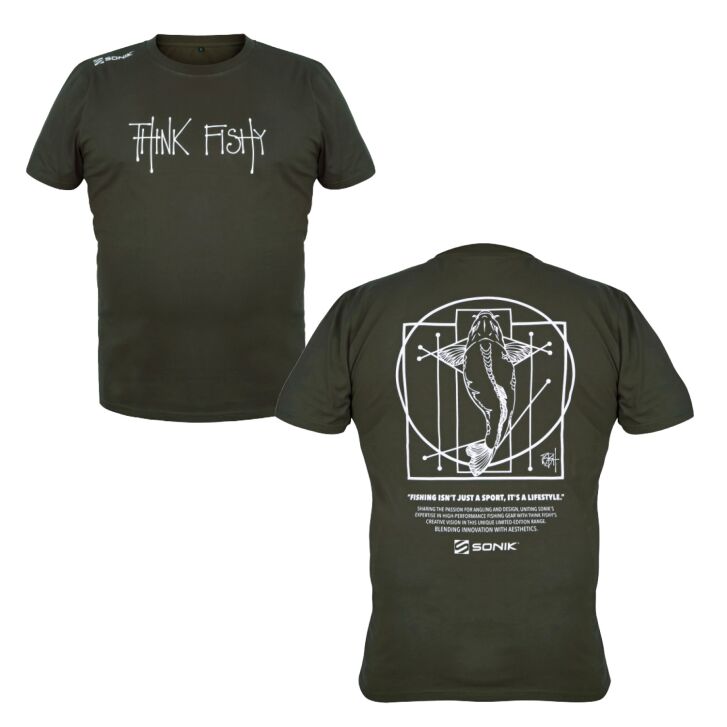 Sonik T-SHIRT BY THINK FISHY ART