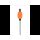 Fox Black Label Dumpy Halo Bobbin - ORANGE