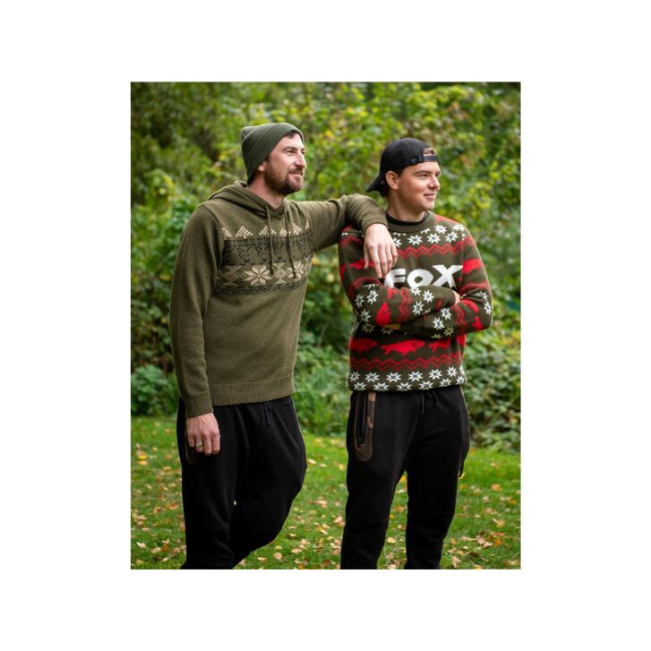 Fox Xmas Hoodie - XL