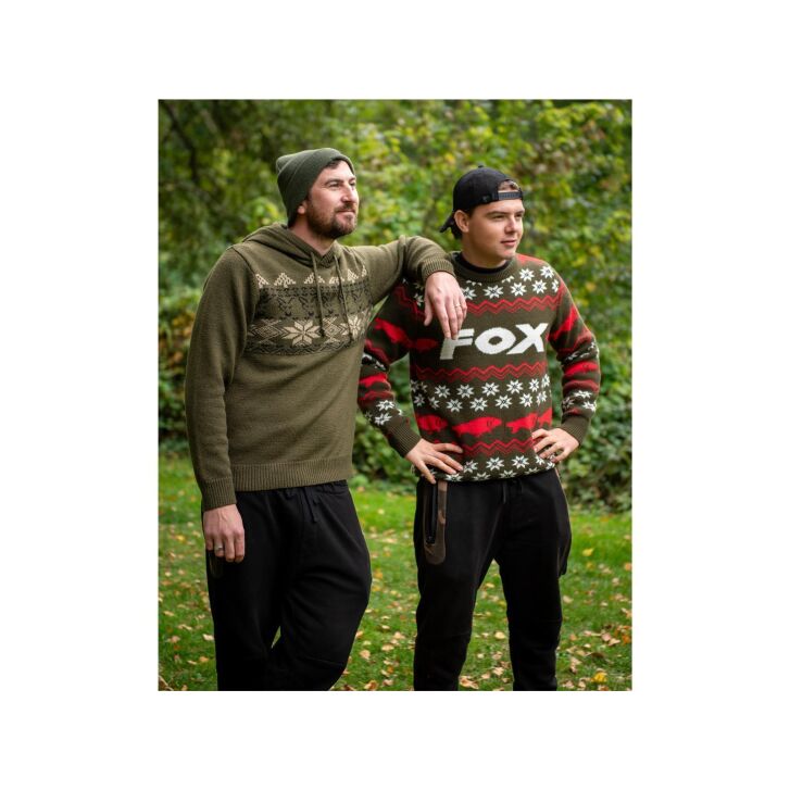 Fox Xmas Hoodie - 2XL