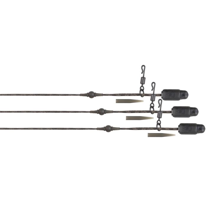 Fox Edges Camo Heli-Clip Rigs 40lb Submerge 3pcs