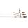 Fox Edges Camo Heli-Clip Rigs 40lb Submerge 3pcs