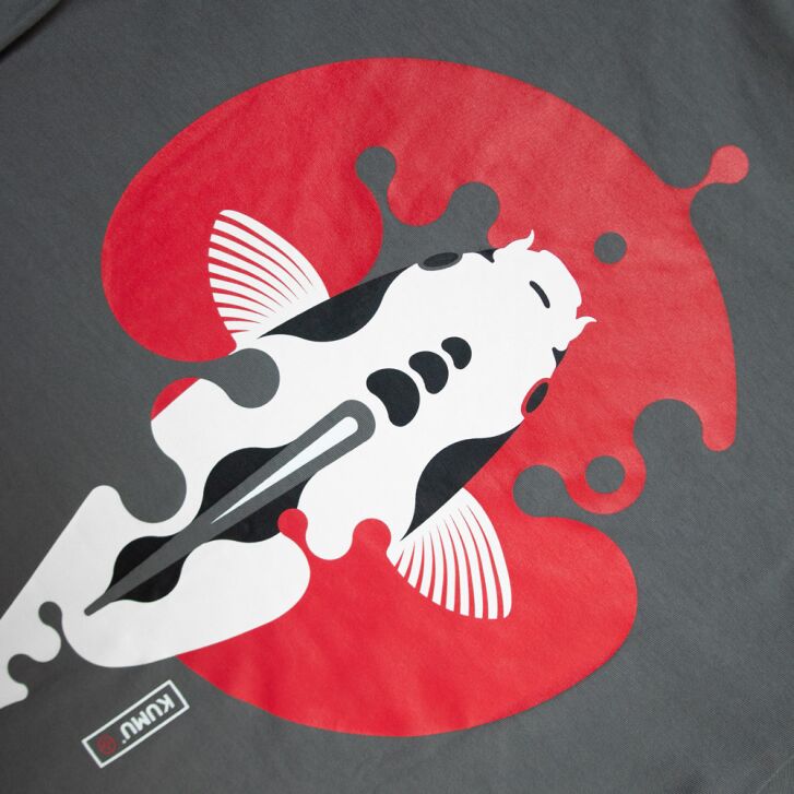 Kumu T-Shirt Rising Sun Grey XL