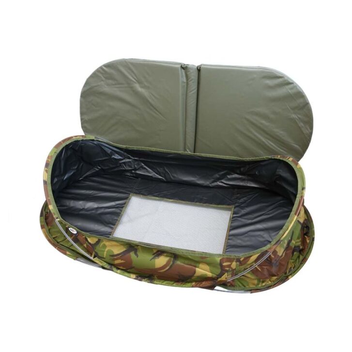 NGT Camo Pop Up Carp Cradle Abhakmatte