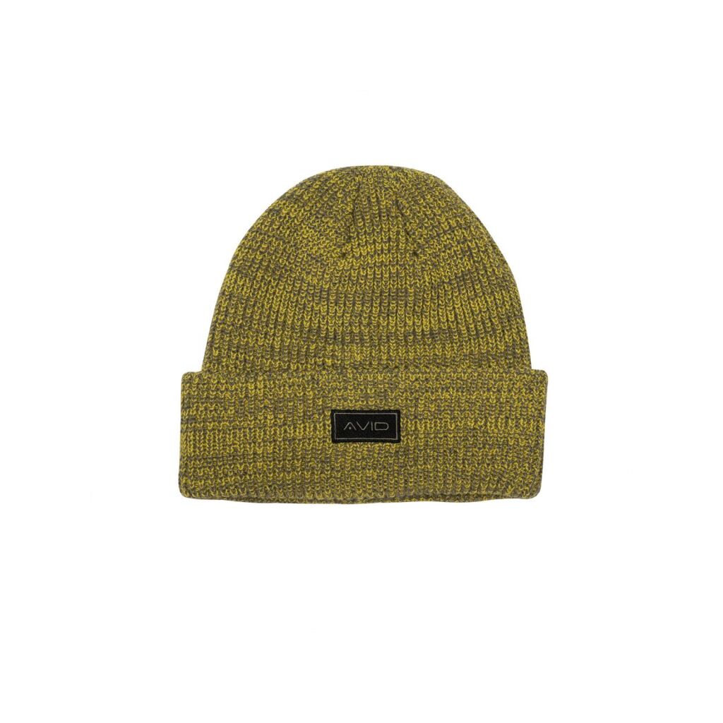 Avid Marl Knit Beanie - Yellow