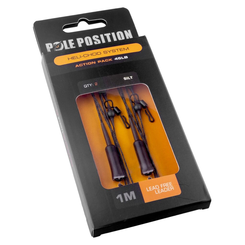 Pole Position Heli-Chod Action Pack 65LB Silt