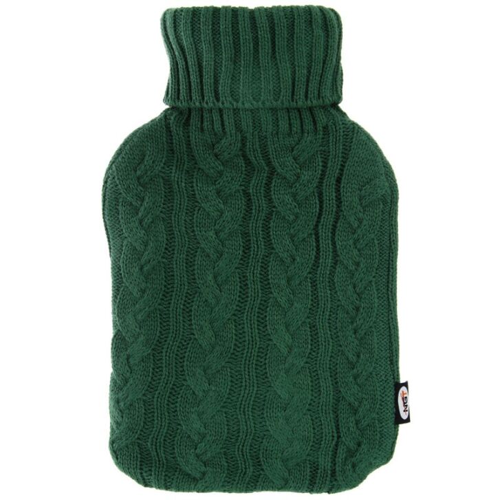 NGT Wärmflasche 2L Oldschool mit Stricktasche