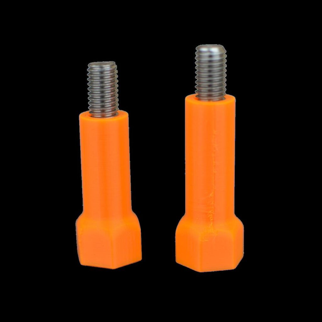 New Direction ND2 Befestigungschrauben Haltegriff "Easy mount" Orange