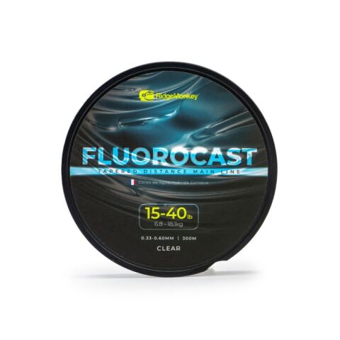 RidgeMonkey FluoroCast Tapered Distance Mainline 15-40lb...