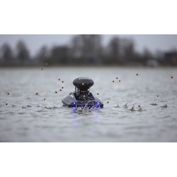 BaitStar Xpert Futterboot mit Pulse Red Echolot schwarz