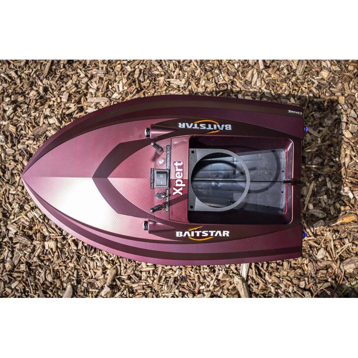BaitStar Xpert AllinOne Futterboot carbon red