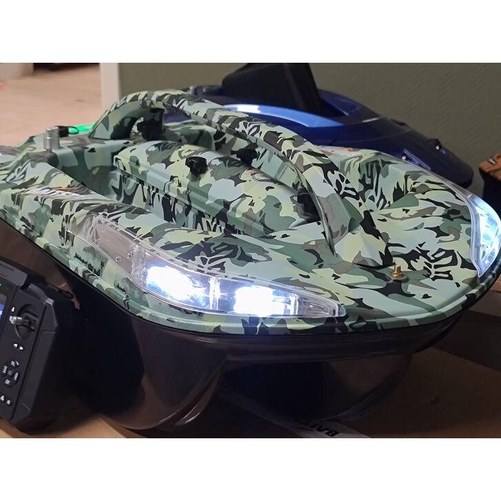 BaitStar Pro All-in-One – Pulse Blue Edition Side + Downscan Camo