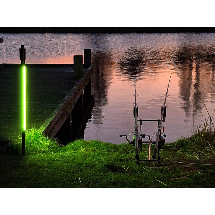 Fishsense LumiCatch Support Buzz OFF LED Stormpole / Bankstick / Anti Mücken Lampe